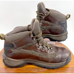 Timberland Outdoor Performance Brown Leather Hiking Boots Mens Size 9M